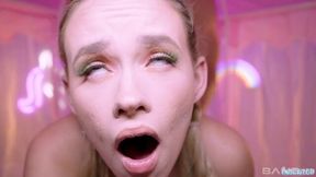 Gorgeous Khloe Kingsley at skinny scene