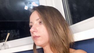 Stepsister loves to smoke suck penis and screwed into the booty slowmo anal. cum into the booty