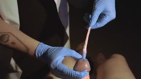 POV PATIENT. Sounding and placing a catheter.