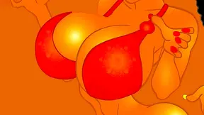 Ebony Twin Goddesses Shake Big Bubble Butts & Boobs In Anime Strip Club Action