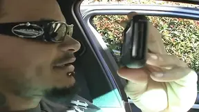 Amazing lesbian trio shares double-sided dildos