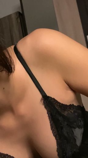 My Stepsister in Black Asks for a Little Taste   Clip 1