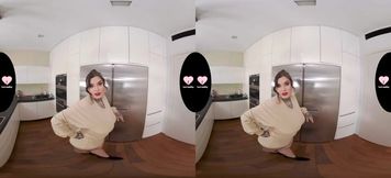 Tattooed Milf with Huge Breasts Engages in Stepson Fantasy in Virtual Reality