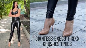 Giantess-Executrixxx in Louboutins Crushes Tinies in the Park 4K