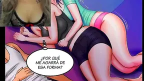 Step Aunt Anime Chapter 36 – Hot Escort Fantasy With My Tia In Comic Form