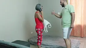 Hot milf and her stepsister share a secret moment together