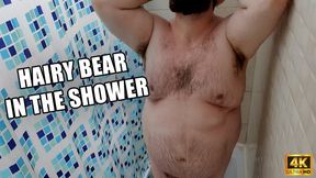 KingMarti: Hairy Bear In The Shower - 4k UHD 2160p