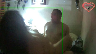 El cornudo espiando como me hace el amor mi amante