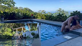 Outdoor Anal&#x1F44C; and Blowjob in Costa Rica