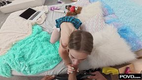 Erica Candfield is a blonde bombshell that gets pounded hard by a hunk
