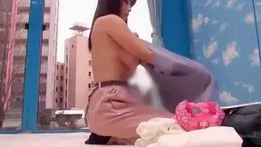 Young Japanese Teacher Hides Her Sexy Curves Under Modest Clothes
