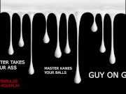 MASTER KANES YOUR BALLS AND FUCKS YOUR TIGHT ASSHOLE LETTING YOU CUM (FULL AUDIO ON ONLYFANS)