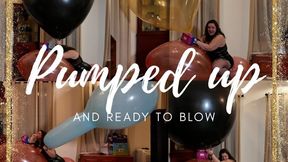 Pumped up and Ready to Blow - Pump to Pop loads of large balloons