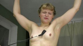 Sara breast whipping
