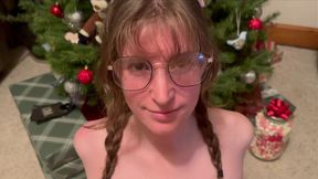 Teen Miss Summer Monarch Filled My Pleasure With All Holes For Xmas!