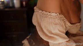 ASMR princess gets a hot rear entry and titjob