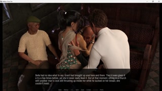 Bella's First Sin Part 5: Cheating Wife Threesome in the Church