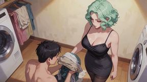 Tease And Denial Stories #3B: Mint Green Laundry Throne (Animated)