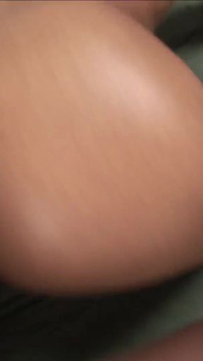 Ebony-skinned Jordin Skye fucks black cock to enjoy cum