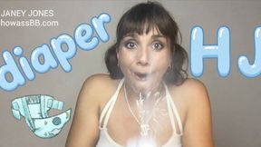 Happy Ending Diaper Change with Baby Powder - Diaper Handjob
