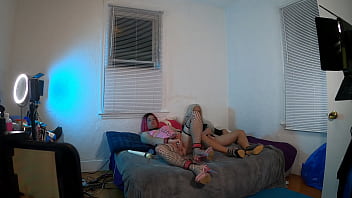 Trans Women Masturbation Together