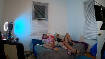 Trans Women Masturbation Together