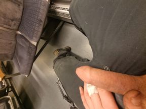 Putting together in public jerking off