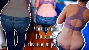 More sagging jeans butt-crack