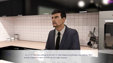 My Stepbrother's Wife #5 I saw Jennifer's ass crack while she was doing laundry