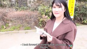 Kasumi Oki Craves Deepthroat Creampie from a Pro