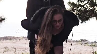 She lets me fuck her petite ass bare anytime doggystyle