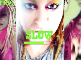 Be glazed with cummies like a fine-looking donut JOI CEI game with Female-master Lana