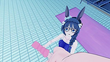 Zenno Rob Roy plays hard with my penis. - Uma Musume Pretty Derby POV Hentai