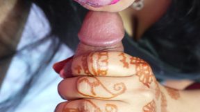 Bhabhi sucked my penis and water came out, how well does Bhabhi suck the penis, friend, better feeling.