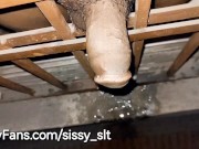 Tiny dick sissy pissing everywhere compilation