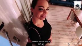 Harleen Van Hynten's Casting Agent fucks two hot milfs in hot outdoor action