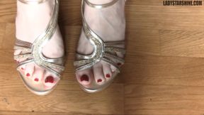 Sweaty summer sandals