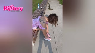 In summer, a short dress is enough