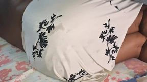 I CAUGHT AND NAUGHTY BELIEVER LYING WITH PLUG IN HER ASS AND FUCKS HIM ALL OVER