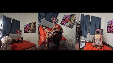 My sub whore feminized, pegged and throat fucked