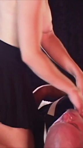 Panty Raid - Fat Bottom Babe Gets Ass Fucked and Facialled