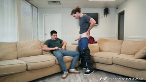 JohnnyRapid: Johnny Rapid & Skyler Dee drills each other gaping buttholes