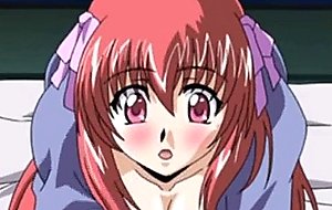 Huge boobs hentai foreplayed and slammed by her friend
