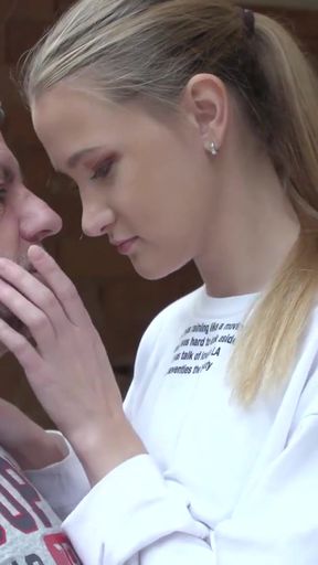 Iconic moment from &quot;Gradpa fucks tight and wet teen pussy with cumshot in mouth&quot;