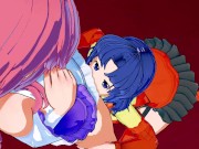 ANIME LESBIANS FINGER EACH OTHER (Lacus Clyne X Kusuha Mizuha Yuri 3D Hentai)