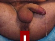 DaniSlaveSteS Anal Orgasm prostate No Hands Butt Plug Cum Hands free cumshot with plugged ass hole