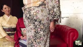 Asians unwrap kimono, multiple cocks thrust deep, cums dripping in messy creampies and facials, pure sexual frenzy