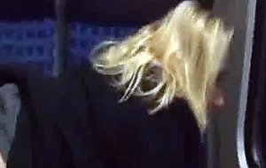 Public masturbation on train