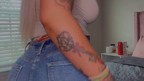 Sexy Pawg Blowing Wild FARTS in my JEANS