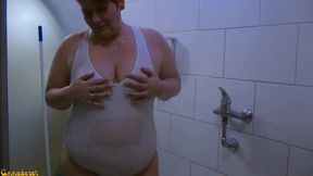 Annadevot - Transparent SWIMSUIT under the SHOWER